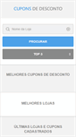 Mobile Screenshot of cuponsdedesconto.org